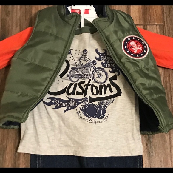 LN Boyz Wear by Nannette three piece outfit - Picture 2 of 4